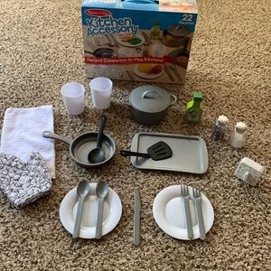 Kitchen accessory play set